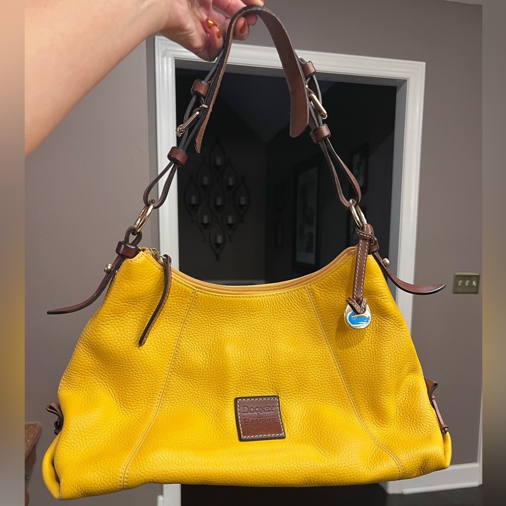Dooney & Bourke Vibrant Yellow Shoulder Bag
